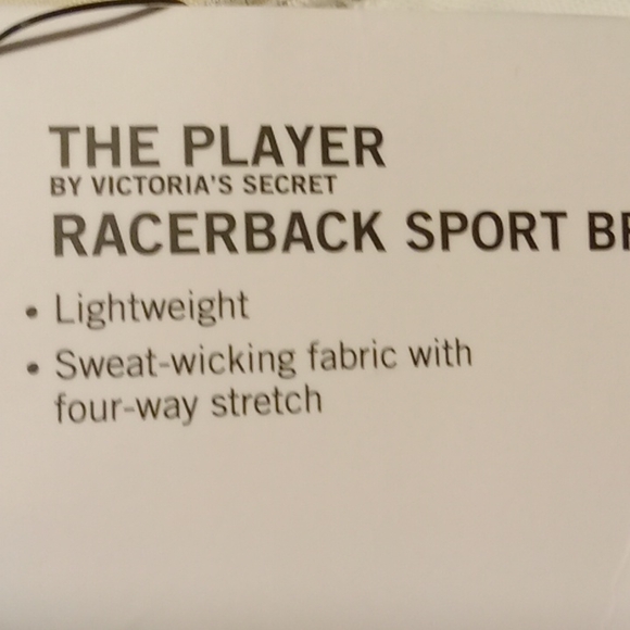 VICTORIA'S SECRET RACERBACK SPORT BRA - Picture 7 of 14
